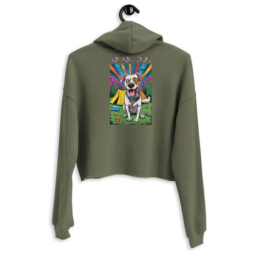 No Bad Trip Crop-Hoodie