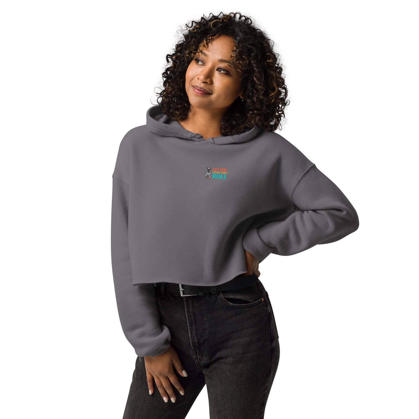 Good Times Crop-Hoody