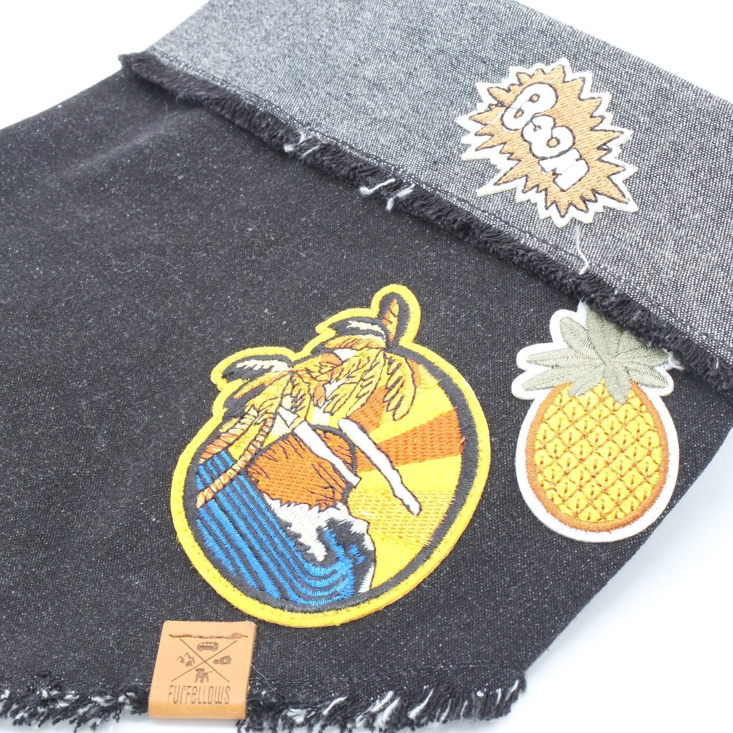 Inside-Out Hunde Bandana, Furfellows, Hunde Bandana, Hundemode, Pawtnerlook, Partnerlook, Matching Set matchingset