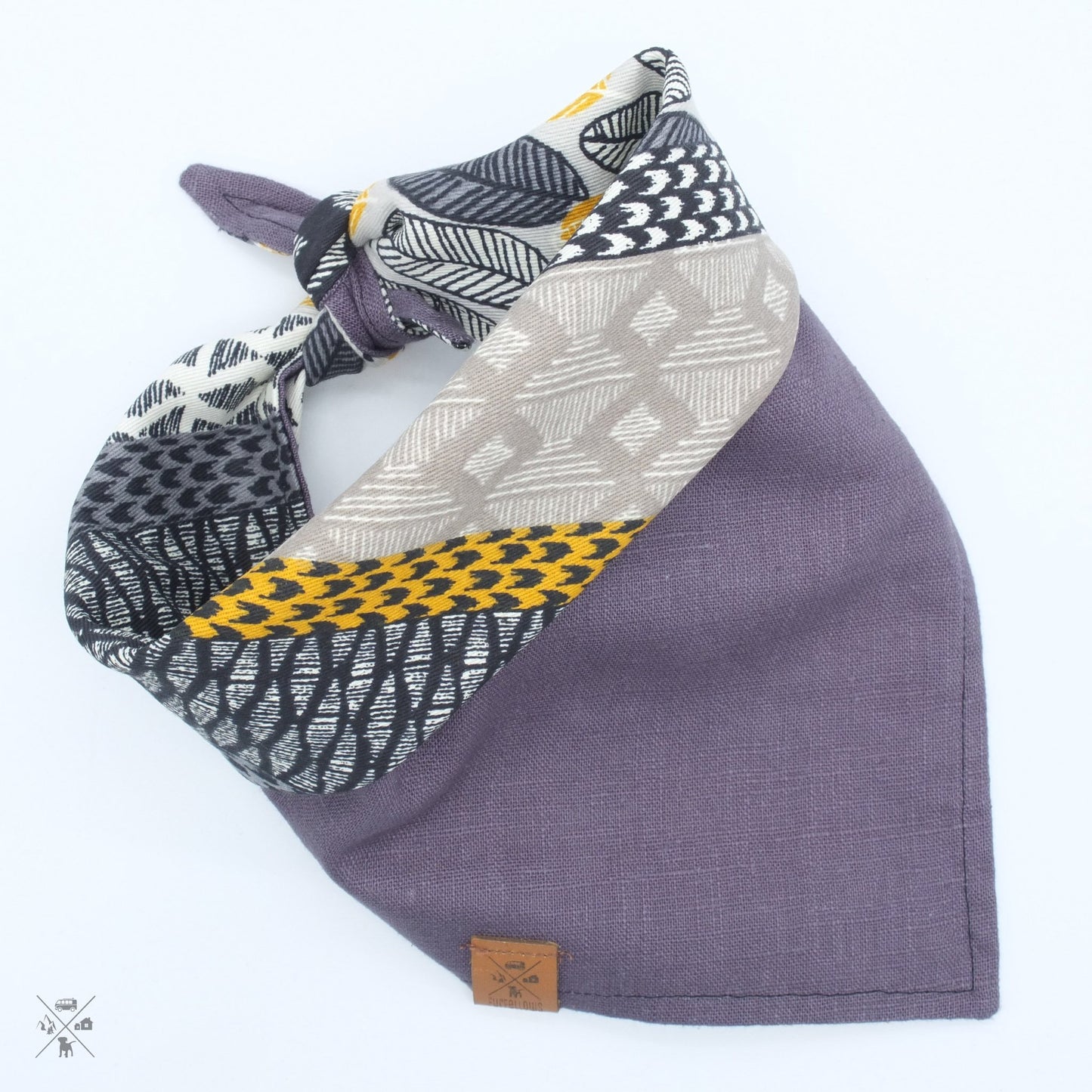 Inside-Out Hunde Bandana, Furfellows, Hunde Bandana, Hundemode, Pawtnerlook, Partnerlook, Matching Set matchingset