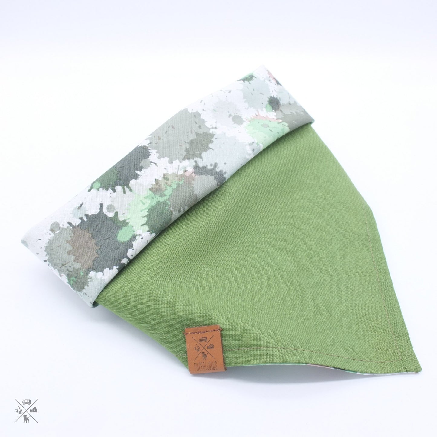 Inside-Out Hunde Bandana, Furfellows, Hunde Bandana, Hundemode, Pawtnerlook, Partnerlook, Matching Set matchingset