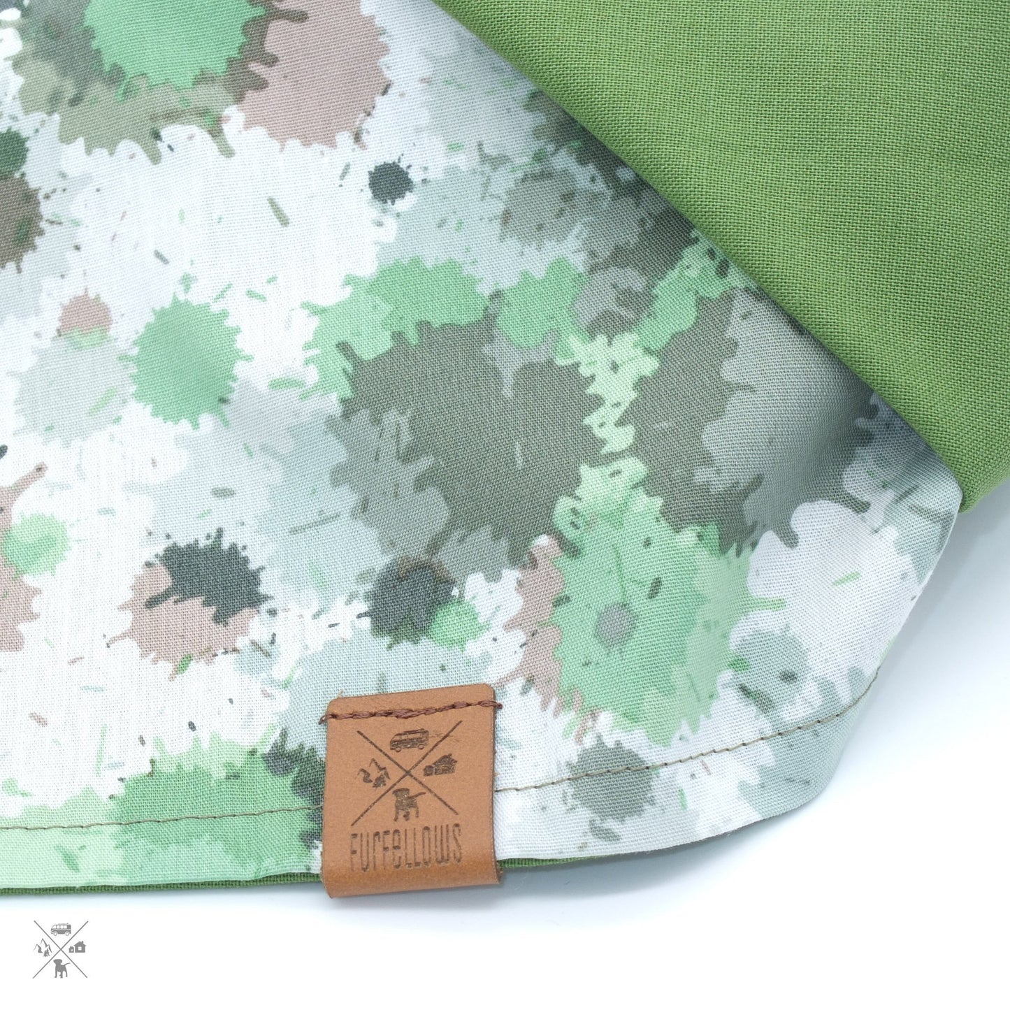 Inside-Out Hunde Bandana, Furfellows, Hunde Bandana, Hundemode, Pawtnerlook, Partnerlook, Matching Set matchingset