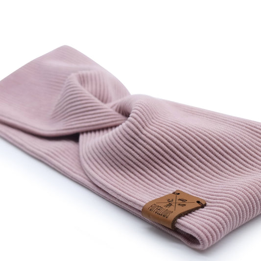handgefertigtes twist knoten headband von furfellows, handgemachtes Stirnband