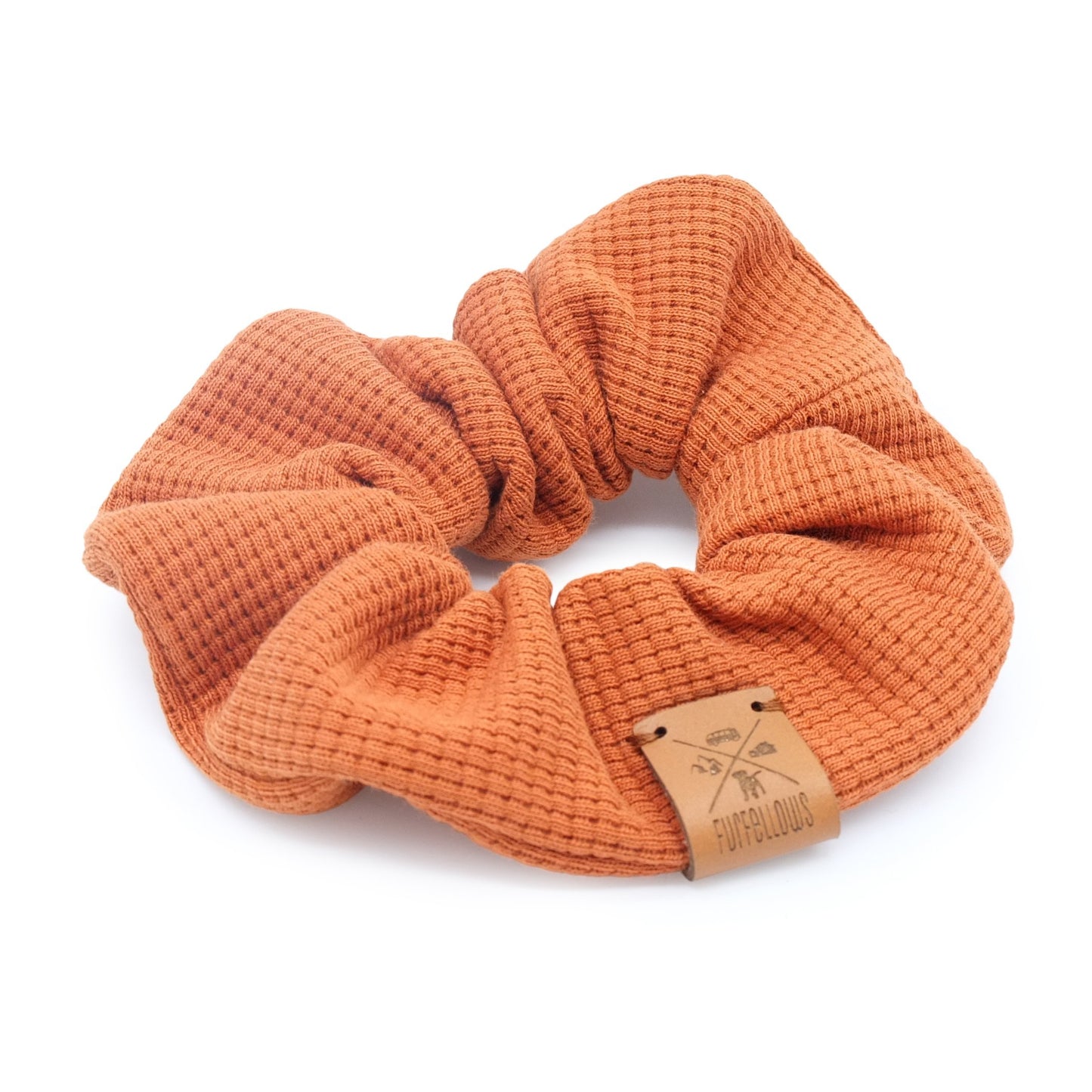 handgefertigte XL Scrunchies passend zu Furfellows Hundehalsband und Partnerlooks, handgemachte Unikate für Hund und Halter:in