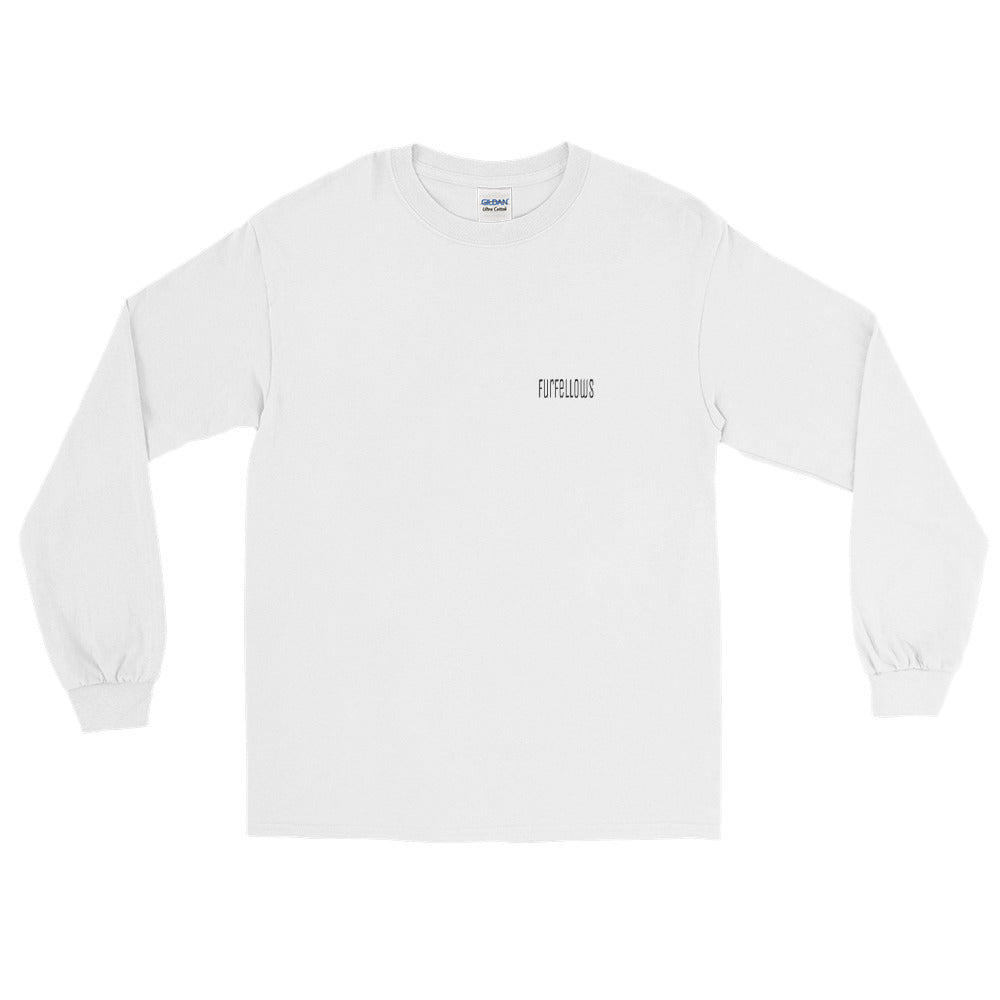 Furfellows T-Shirt longsleeve langarm schwarz weiß grau Shirt baumwolle streetwar fashion fashionista